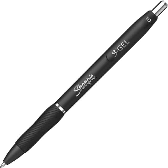 Sharpie S-Gel gel pen with black ink, fine tip