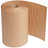 Brown single-faced B-flute corrugated roll with cardboard core opening