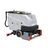 Tomcat® walk-behind scrubber with gray cylindrical body, black control box and red accents