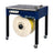 StraPack semi-automatic tabletop carton strapping machine with control panel and strapping roll