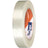 Shurtape GS490 filament strapping tape roll, white, viewed from side