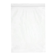 10x14 in 2 mil clear reclosable poly bag with seal top