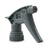 Chemical-resistant trigger sprayer with gray trigger and nozzle