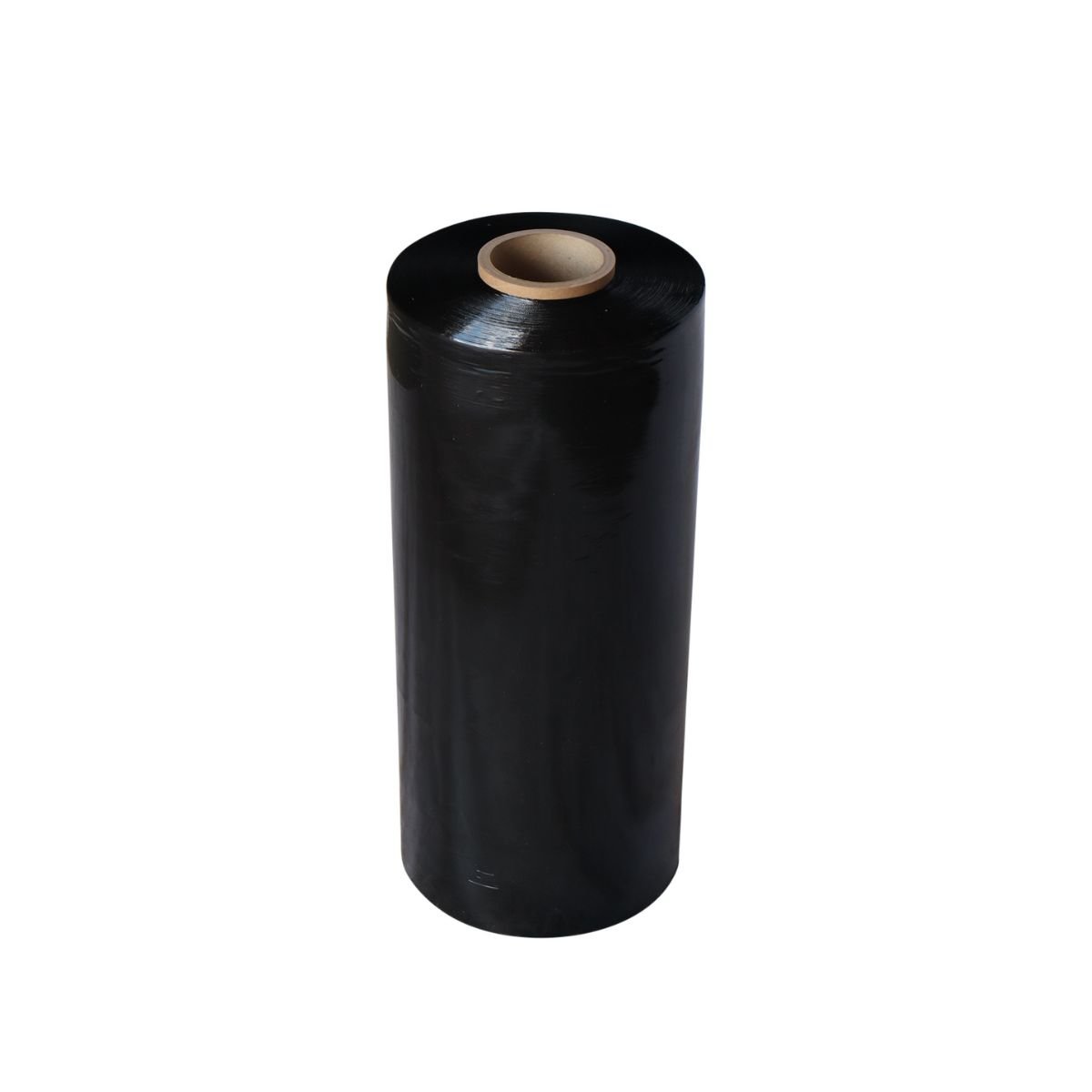 Black hand stretch film roll