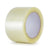Clear hot melt carton sealing tape roll, translucent yellow, 3 in wide
