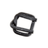 Heavy duty phosphated buckle 5/8 in, dark metal loop