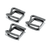 Redback heavy-duty phosphated metal buckle, 3/4 in, square frame with bar