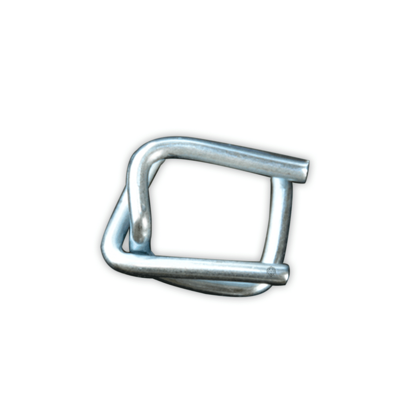 Redback galvanized steel buckle, square frame with clasp loop