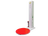 Eagle 2000BE semi-automatic stretch wrapper with red turntable base