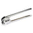 PET strapping sealer tool with metal jaws and black grip handle