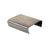Snap-on open seal for steel strapping, galvanized metal strap end clip