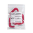 Clear re-closable parts bag with red metal clips and white label