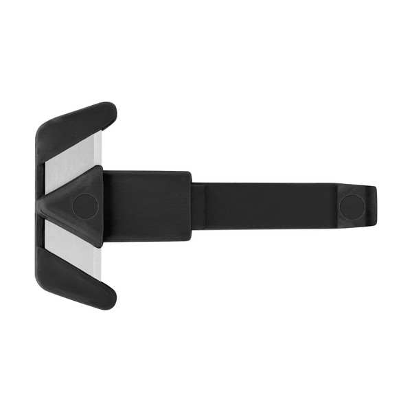 Replacement blade head with black housing and two blade slots