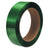 Green smooth waxed polyester strapping roll, PET tape