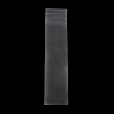 Translucent reclosable poly bag, 3 x 12 in, 2 mil thickness
