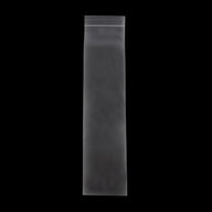 Translucent reclosable poly bag, 3 x 12 in, 2 mil thickness