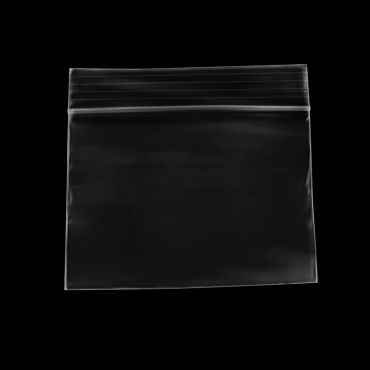 4 x 3 in 2 mil reclosable poly bag, clear with zip closure