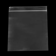 Clear 6x6 reclosable poly bag, 2 mil, square pack seal