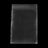 6x8 2-mil clear reclosable poly bag with top seal