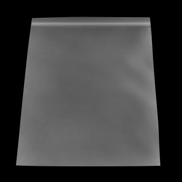 Reclosable poly bag, clear, 13 x 15 in, 2 mil