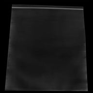 Reclosable poly bag, 18 x 20 in, clear 2 mil film