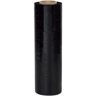 Machine stretch film roll, black, 20 in wide, 5000 ft long