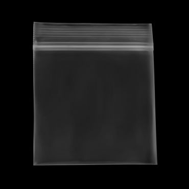 Reclosable clear poly bag, 2 mil plastic pouch