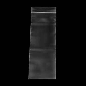 3 x 8 in clear reclosable poly bag, 2 mil