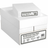 White multipurpose copy paper ream in labeled cardboard box, 8.5 x 11 in, 20 lb
