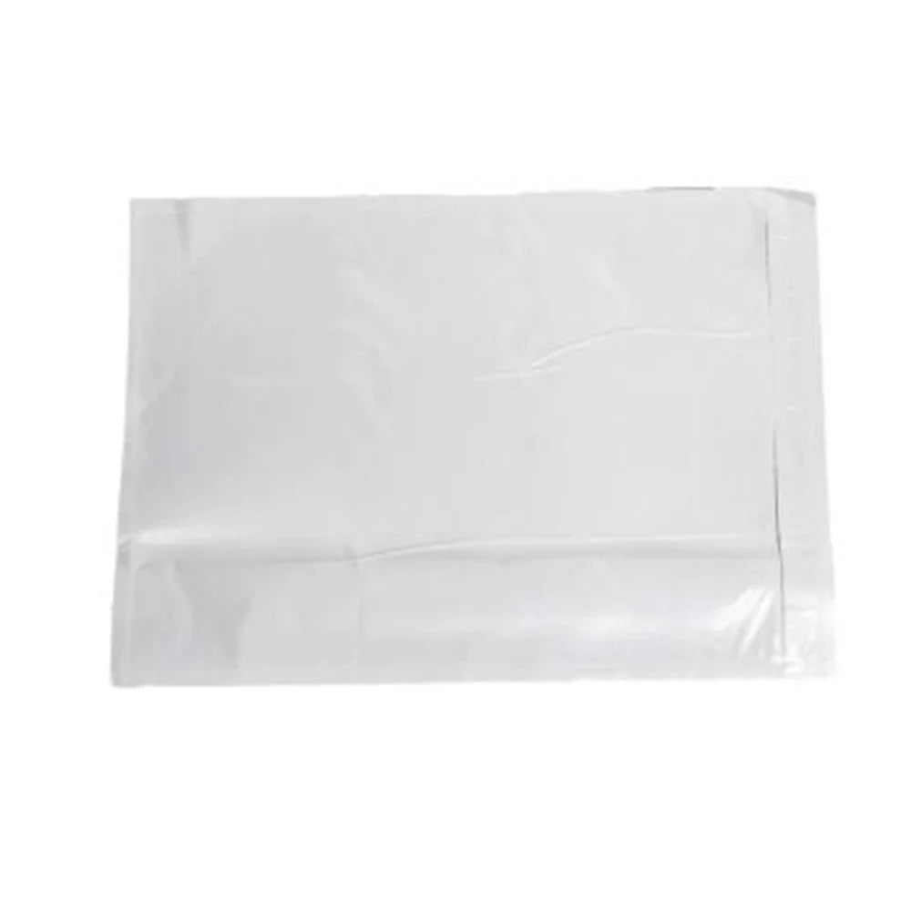 Packing list envelope, plain back, 7 x 10 in, clear plastic