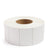 Thermal transfer label roll with white label sheets, 3 in core