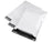 Light gray poly mailer envelopes, 9 x 12 in, stacked with open tops
